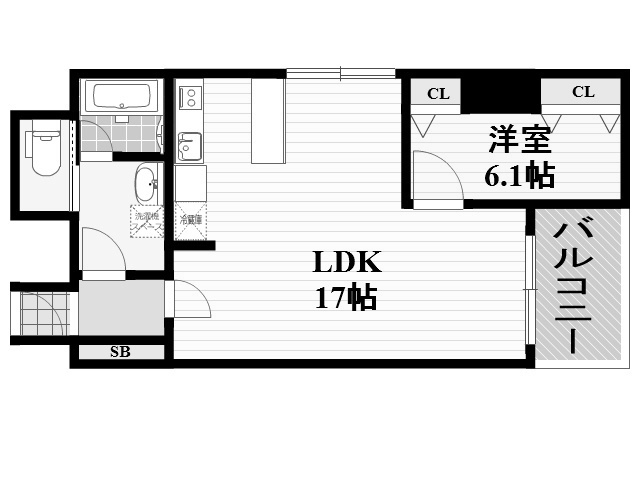 物件○○の間取り図