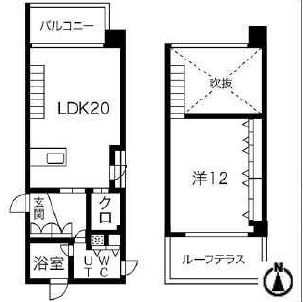 物件○○の間取り図