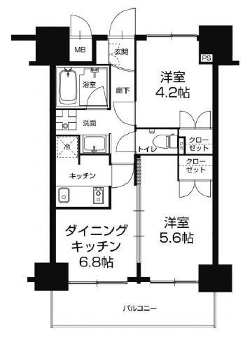 物件○○の間取り図