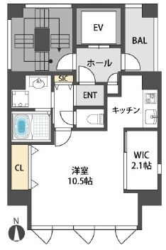 物件○○の間取り図