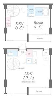 物件○○の間取り図