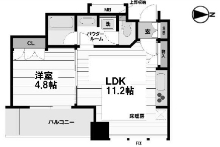 物件○○の間取り図