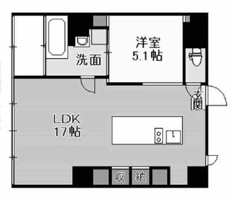 物件○○の間取り図