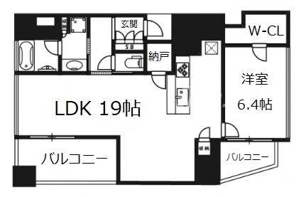 物件○○の間取り図