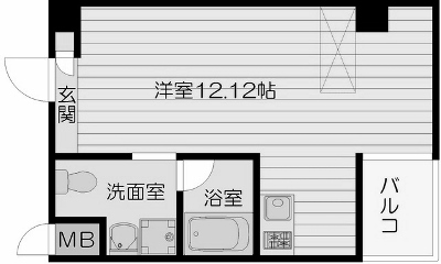 物件○○の間取り図