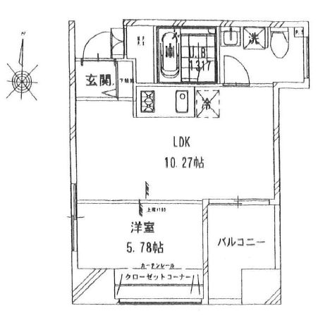 物件○○の間取り図