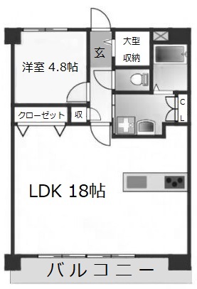 物件○○の間取り図