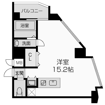 物件○○の間取り図