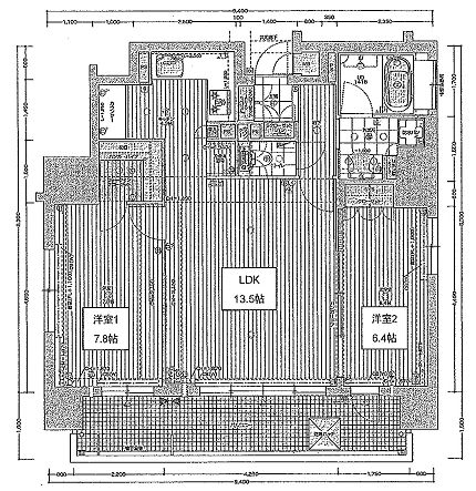 物件○○の間取り図