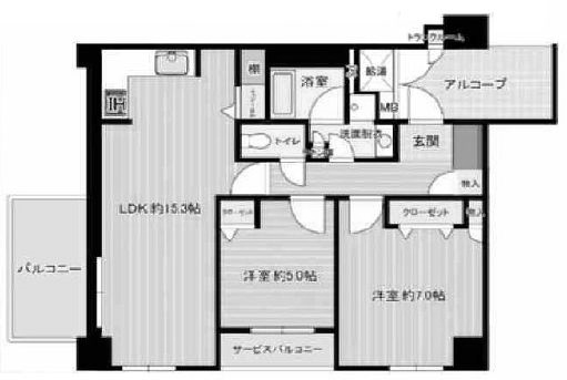 物件○○の間取り図