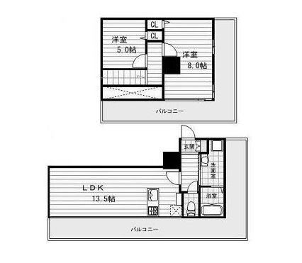 物件○○の間取り図