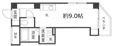 物件○○の間取り図