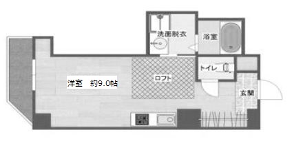 物件○○の間取り図