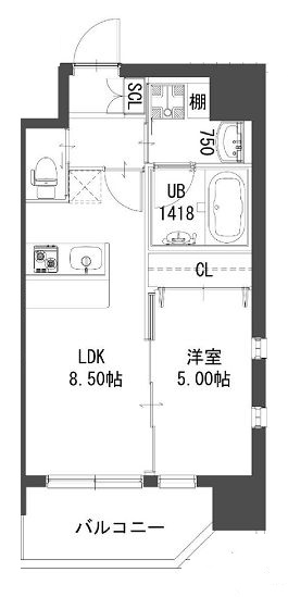 物件○○の間取り図