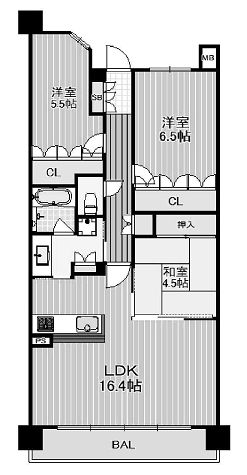 物件○○の間取り図