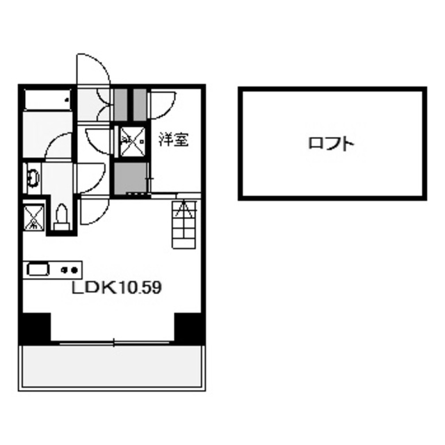 物件○○の間取り図