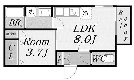 物件○○の間取り図