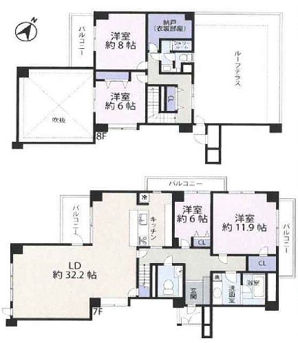 物件○○の間取り図