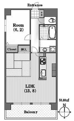 物件○○の間取り図