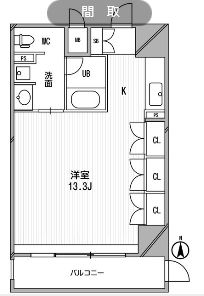 物件○○の間取り図