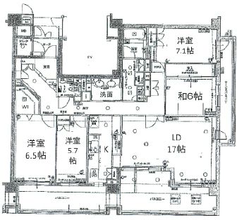 物件○○の間取り図