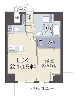 物件○○の間取り図