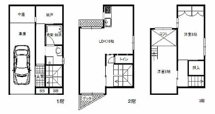 物件○○の間取り図