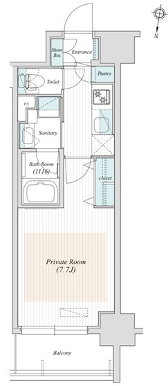 物件○○の間取り図