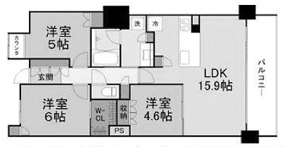 物件○○の間取り図