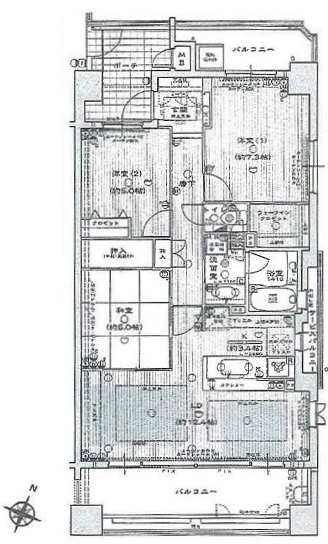 物件○○の間取り図