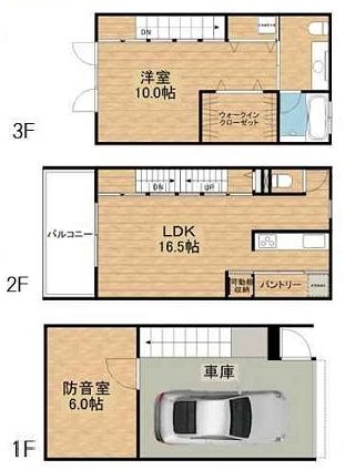 物件○○の間取り図