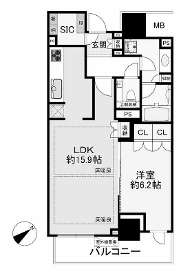 物件○○の間取り図