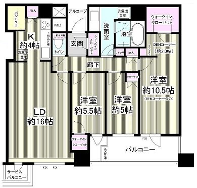 物件○○の間取り図