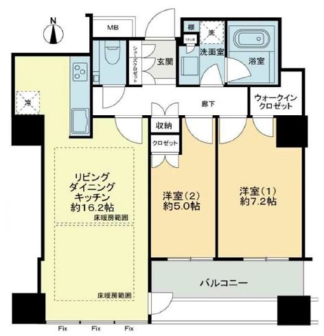 物件○○の間取り図