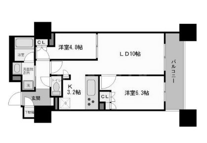 物件○○の間取り図