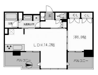 物件○○の間取り図