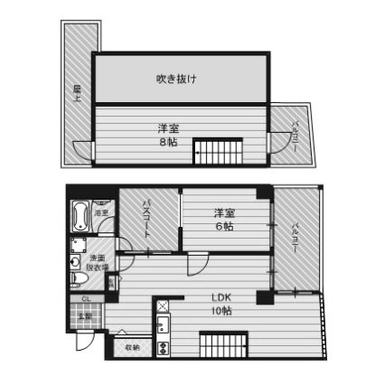 物件○○の間取り図