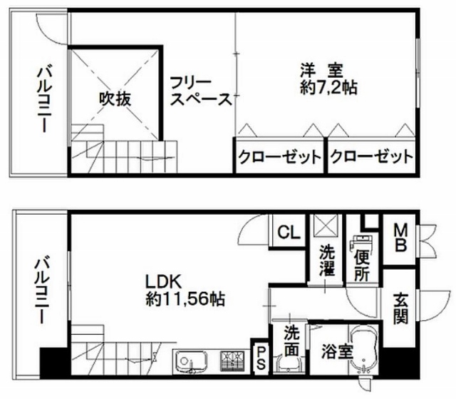 物件○○の間取り図