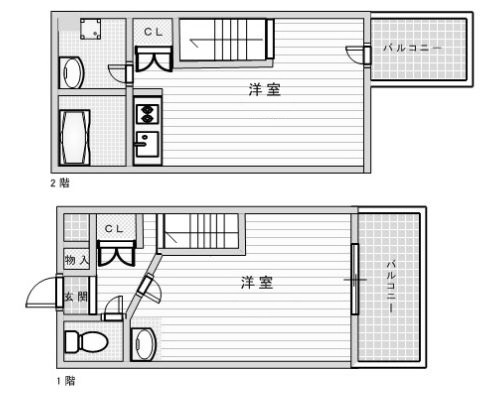 物件○○の間取り図