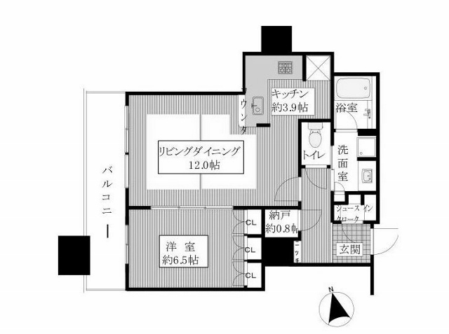 物件○○の間取り図