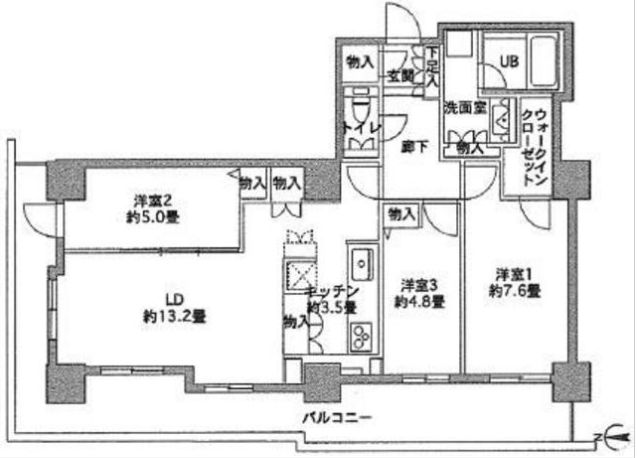 物件○○の間取り図