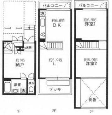 物件○○の間取り図