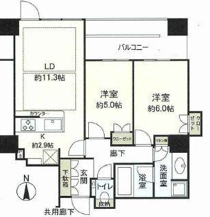 物件○○の間取り図