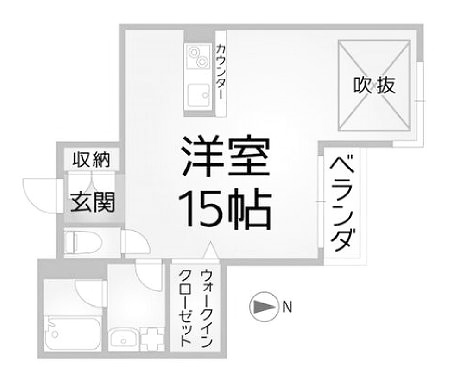 物件○○の間取り図