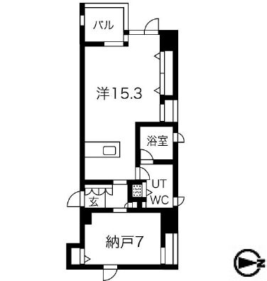 物件○○の間取り図