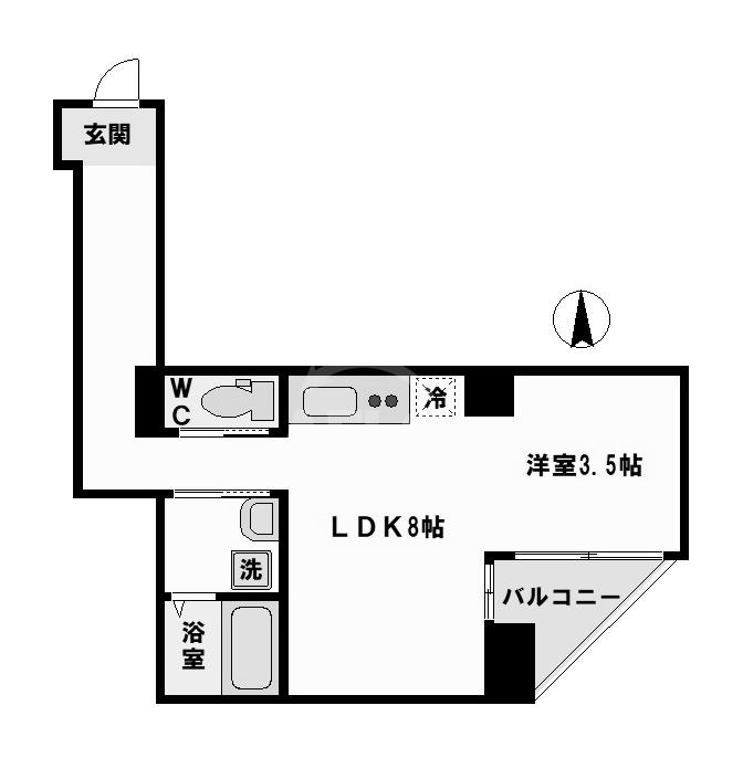 物件○○の間取り図