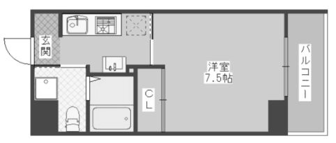 物件○○の間取り図