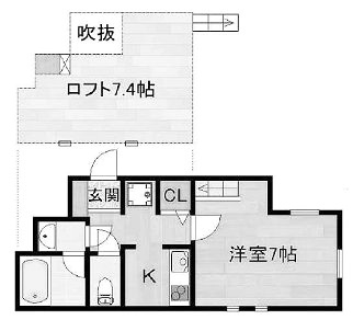 物件○○の間取り図