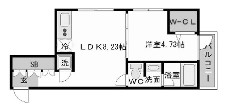 物件○○の間取り図