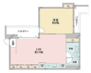 物件○○の間取り図